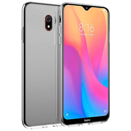 Защитный чехол на Xiaomi Redmi 8A, Сяоми Редми 8А прозрачный чехол книжка на xiaomi redmi 8a сяоми редми 8а с 3d принтом разъяренный медведь черный