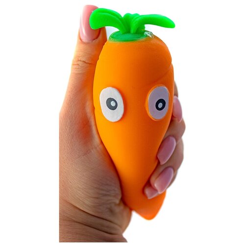 Игрушка-антистресс, Озорная Морковка, 14 см