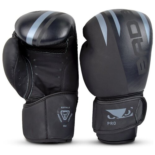 Боксерские перчатки Bad Boy Pro Series Advanced Boxing Gloves Black/Grey 16 унций