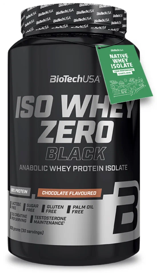 ISO Whey Zero black (908г) BioTechUSA вкус шоколад