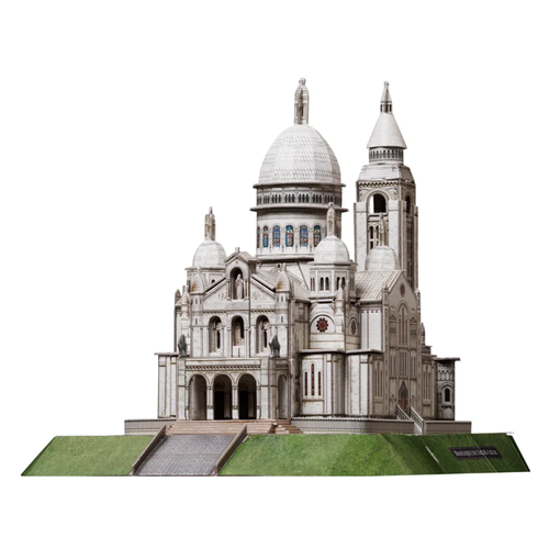 Сборная модель из картона Франция в миниатюре Базилика Сакре-Кёр №635