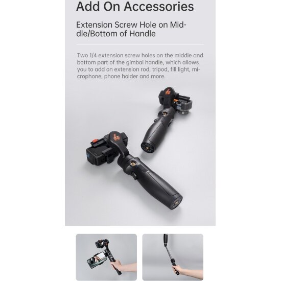 Cтабилизатор для смартфона Hohem iSteady Pro4 черный