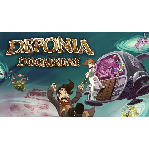Игра Deponia Doomsday для PC STEAM Регион активации Российская Федерация электронная версия 99₽