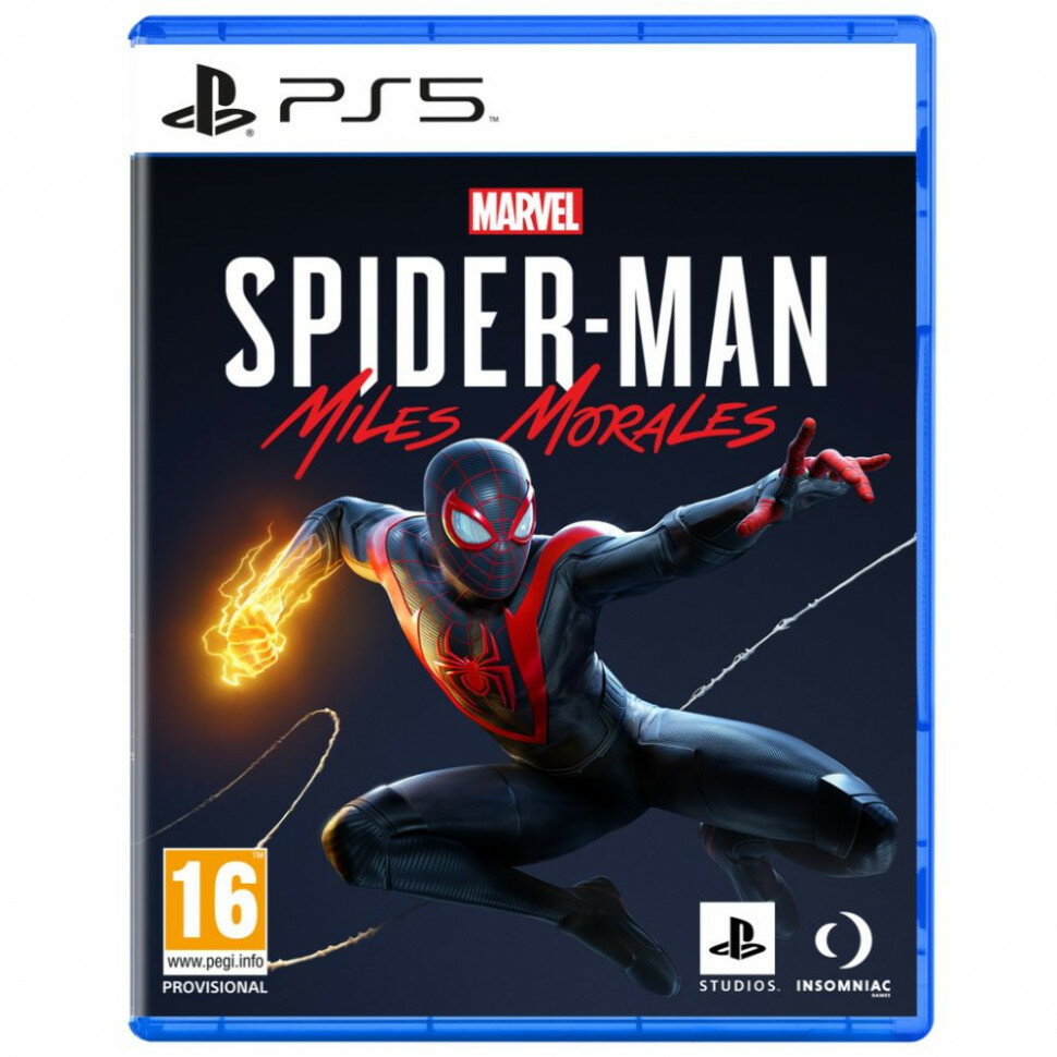 Игра Marvel Spider Man: Morales (Человек-Паук Майлз Моралес) для PS5 (PPSA 01461) (Русская версия)