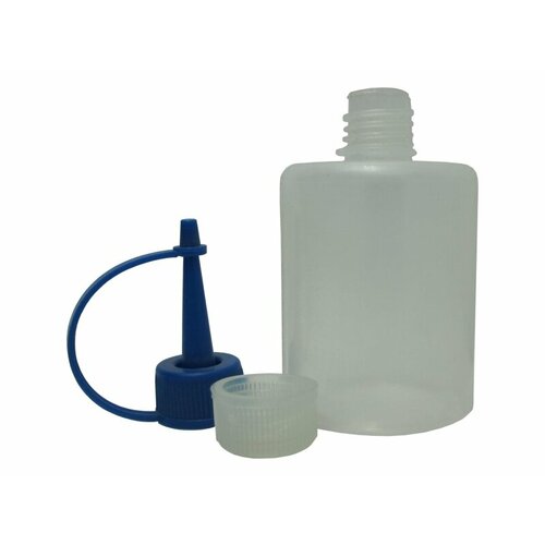 Банка-капельница 40 мл с крышкой-капельницей и транспортировочной крышкой ПЭ