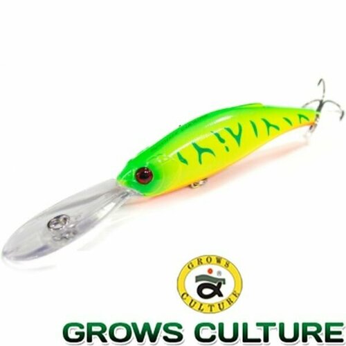 Воблер Deep Shaker 85F 18гр #09, воблер троллинговый шумовой для рыбалки