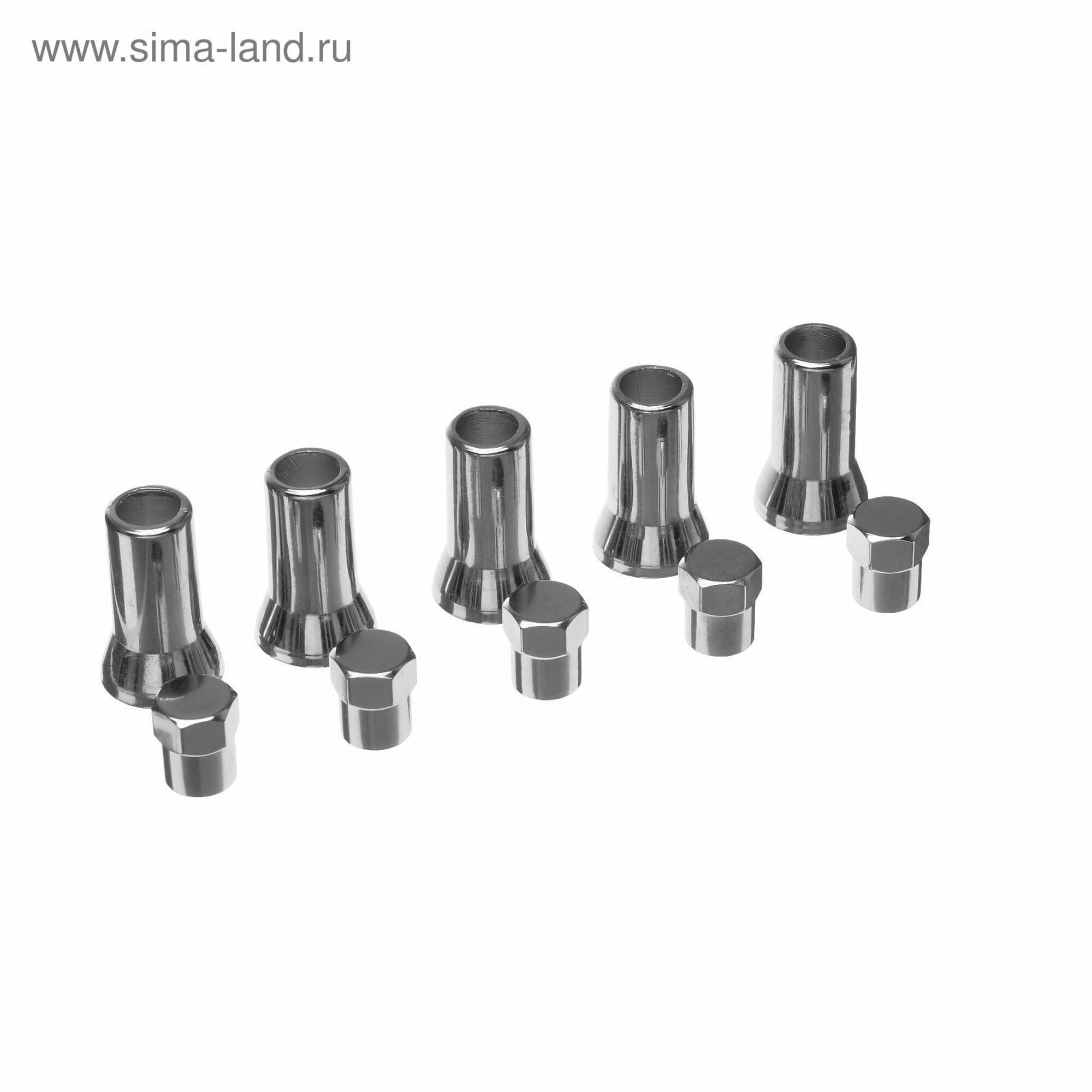 Колпачок для вентиль TORSO, TR414, защитный, набор 5 шт