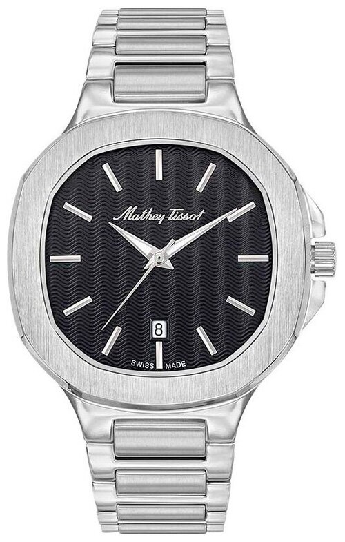 Наручные часы Mathey-Tissot Evasion Швейцарские H152AN, серебряный