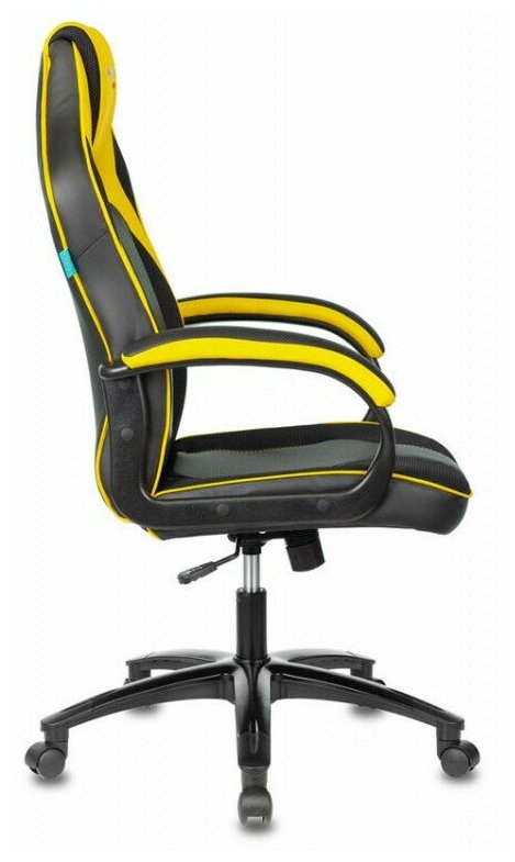 Игровое кресло Бюрократ Viking 2 AERO Yellow (VIKING 2 AERO YELLOW) - фотография № 3