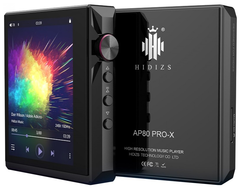 Плеер музыкальный Hidizs AP80 Pro-X, черный цвет