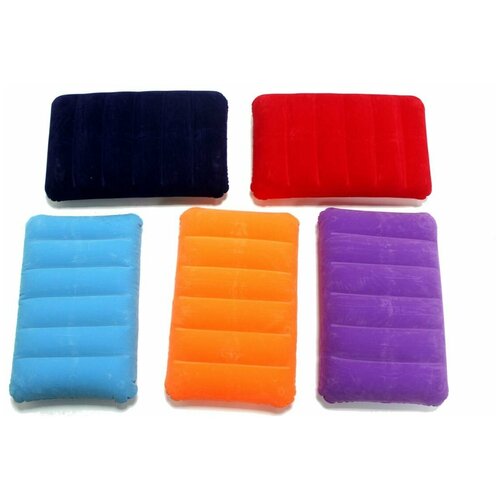 Надувная подушка 49x31 см, цветная, арт. 95003