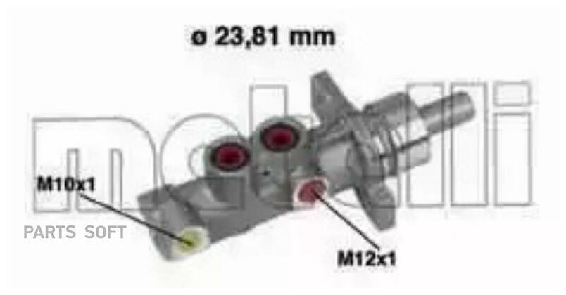 Главный Тормозной Цилиндр Metelli арт. 050358