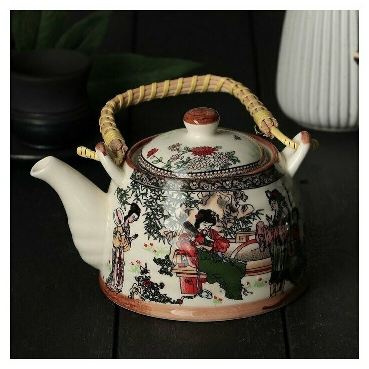 фото Чайник заварочный "Беседа", 600 мл, с металлическим ситом./В упаковке шт: 1