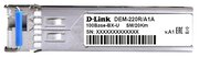 WDM SFP-трансивер с 1 портом 100Base-BX-U D-Link DEM-220R