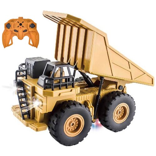 Большой Грузовик Машинка На Радиоуправлении Строительная Техника Трактор Экскаватор Самосвал Игрушка Радиоуправляемая Машина На Пульте Управления