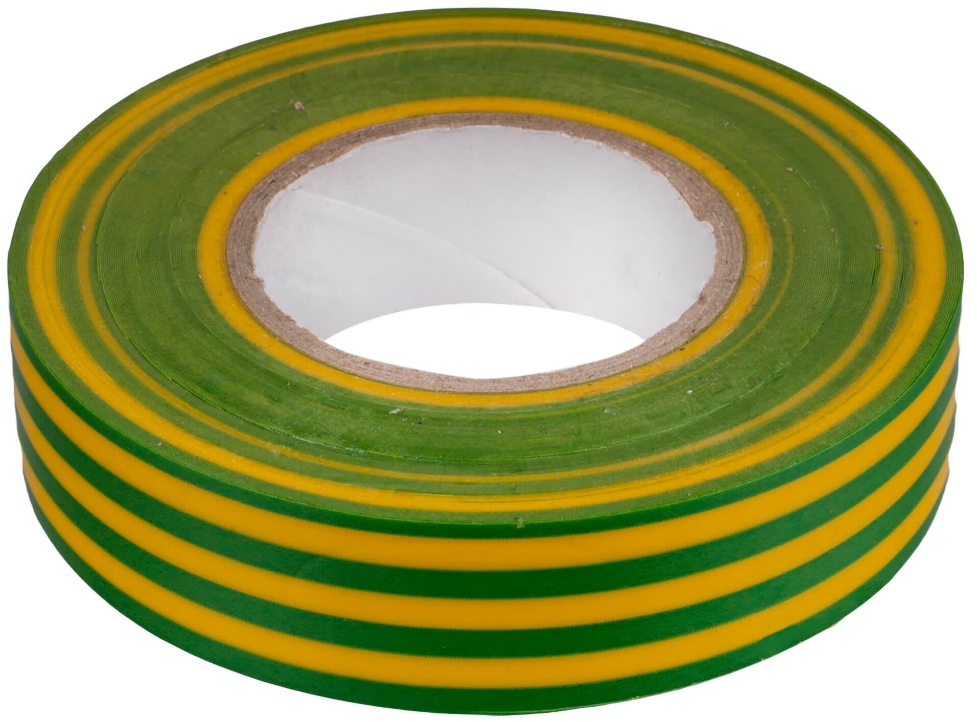 Изолента ПВХ 19 мм желто-зеленый (20 м)