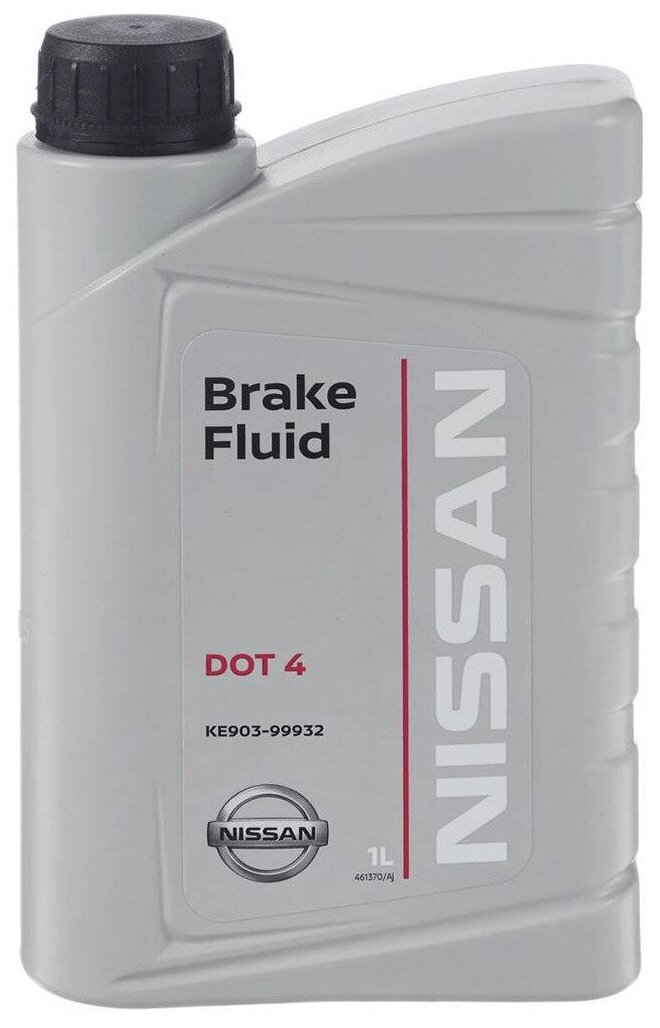 Жидкость тормозная Brake Fluid DOT 4 (1л) Nissan KE903-99932