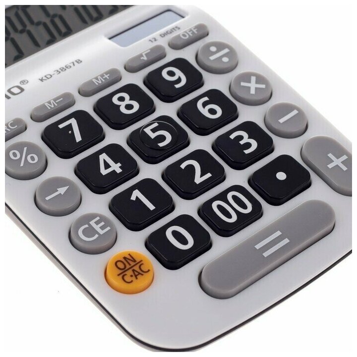 Калькулятор настольный 12 - разрядный 3867B двойное питание