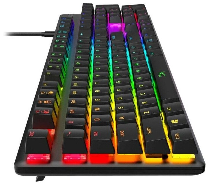 Клавиатура HyperX Alloy Origins механическая черный USB for gamer LED 4P4F6AAABA