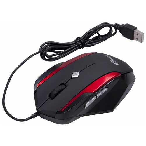 Мышь проводная Ritmix ROM-307 черный 112000₽