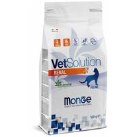 Сухой корм для кошек Monge VetSolution, при проблемах с почками, беззерновой 1.5 кг