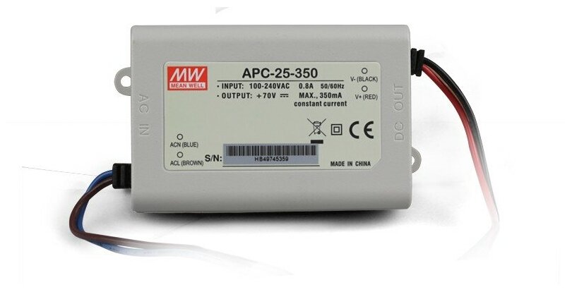 Источник питания AC/DC Mean Well APC-25-350