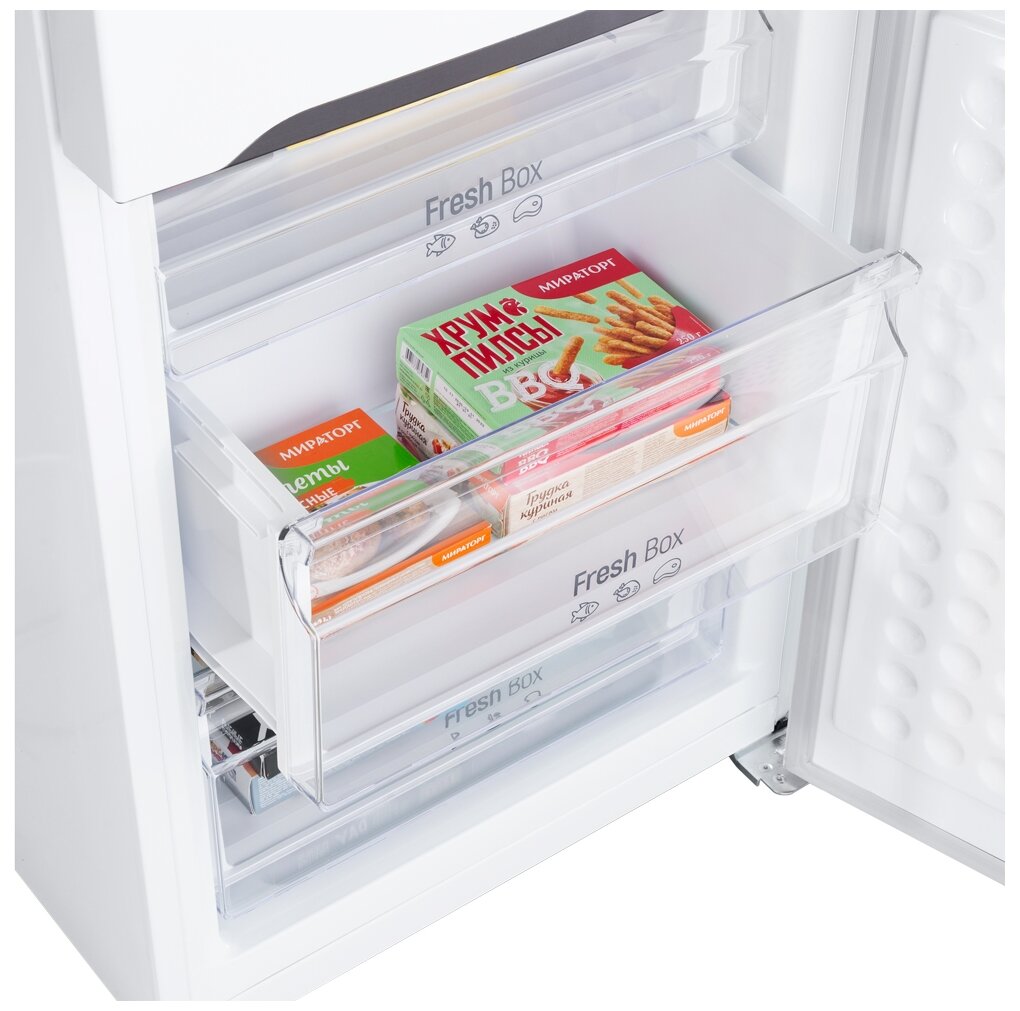Холодильник-морозильник MAUNFELD MFF187NFW10 - фотография № 11