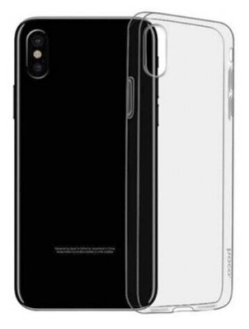Чехол HOCO Light Series TPU для iPhone Xs Transparent Black