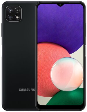 Смартфон Samsung Galaxy A22s 5G 4/64 ГБ, Dual nano SIM, серый