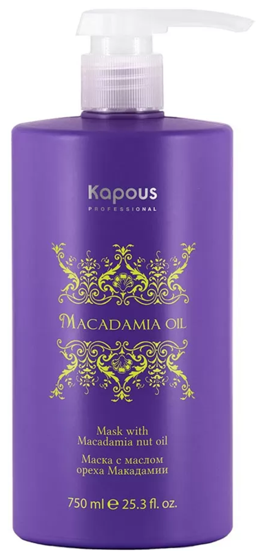 Маска для волос с маслом ореха Макадамии / Macadamia Oil 750 мл