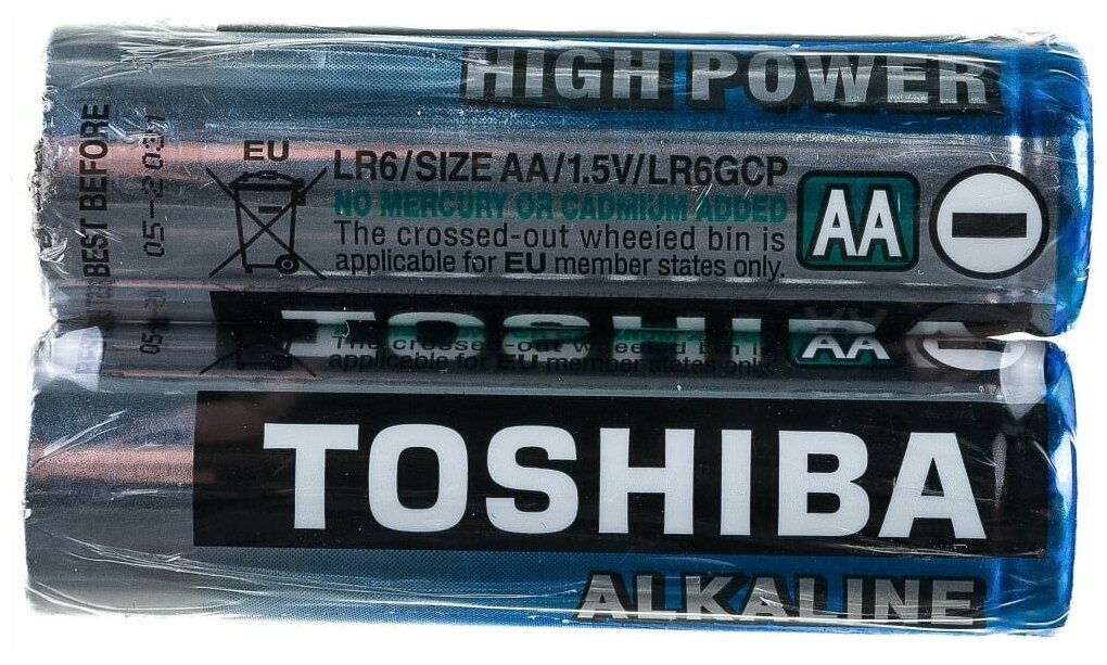 Алкалиновый элемент питания Toshiba 3411