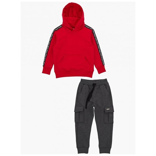 Комплект одежды Mini Maxi, размер 98, красный, черный mini maxi размер 98 черный серый