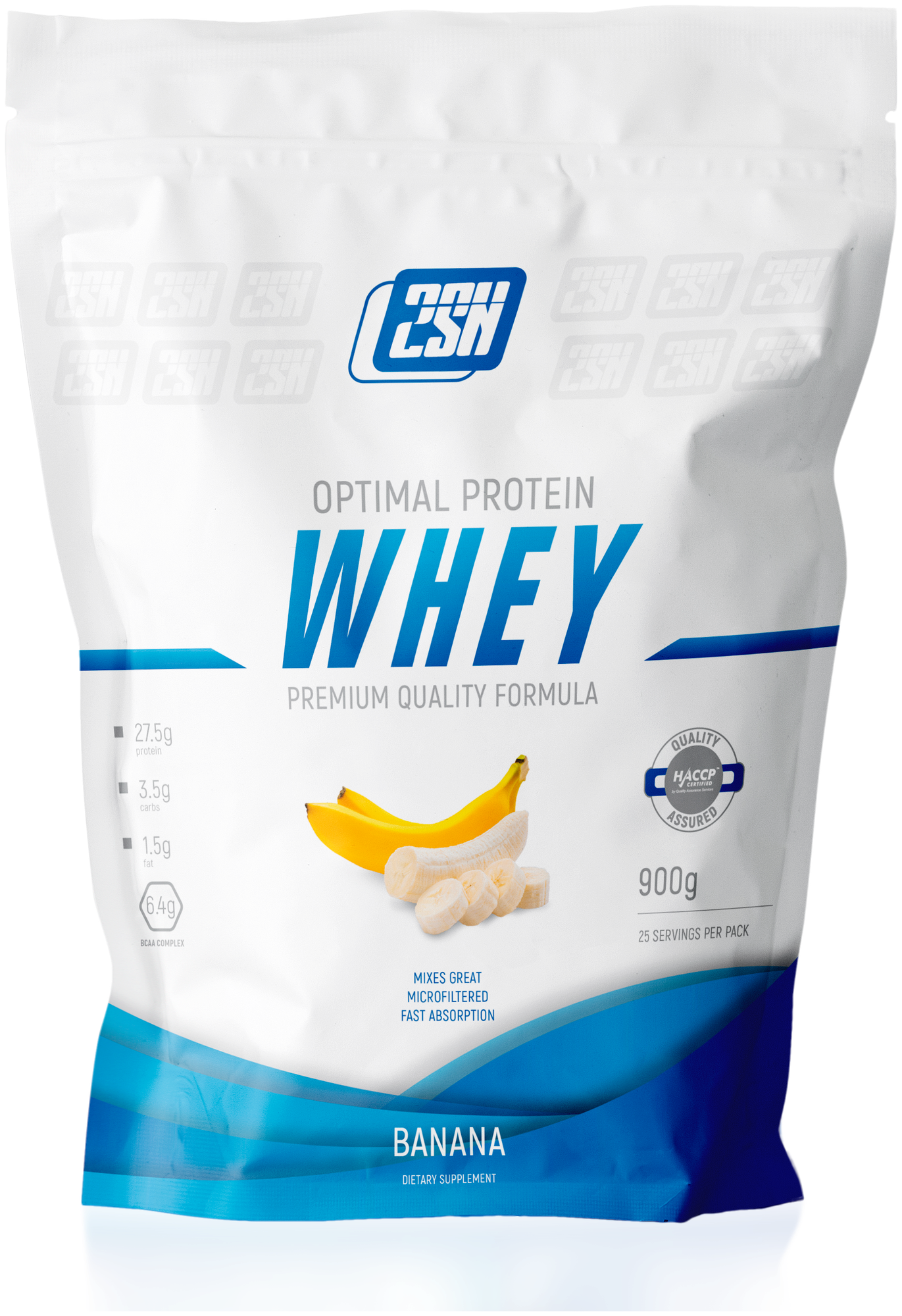 Протеин 2SN Whey Protein, 900г (Банан)