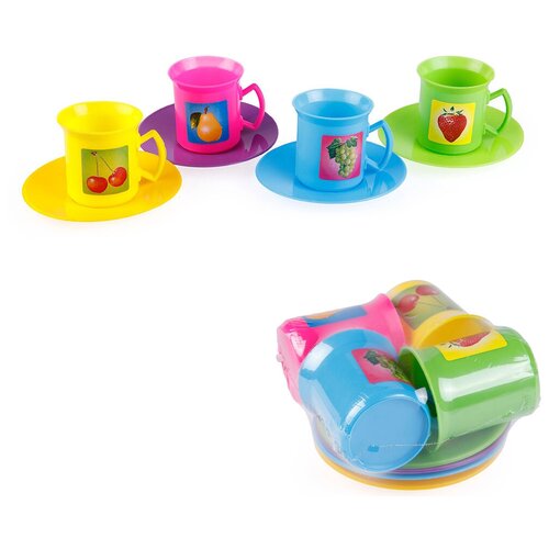 Набор Кофейный 4пр. мини 7013 / Юг-пласт/