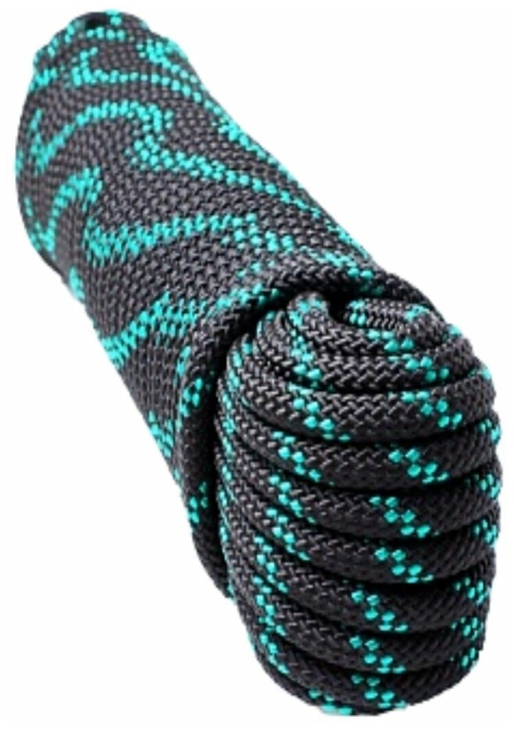 Якорная намотка, якорная веревка, шнур якорный полипропиленовый, плетеный, диаметр 6 мм, длинна 50 м, нагрузка до 400 кг !