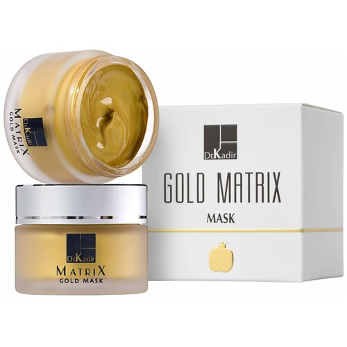 Dr.Kadir Золотая Маска для всех типов кожи /Мощное восстановление/Золотой уход - Gold Matrix Gold Mask, 50 мл.