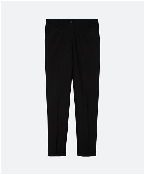 Школьные брюки Gulliver, размер 158, черный