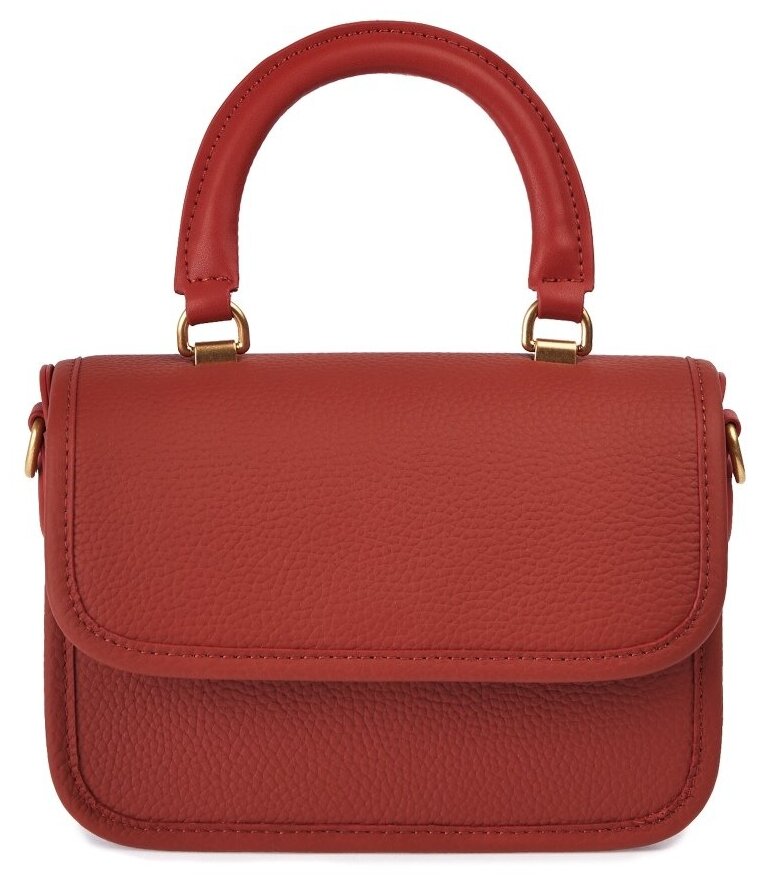 JS-83019-12 красная сумка женская (кожа) Jane's Story 