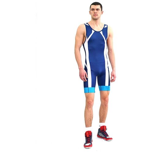 фото Комбинезон для борьбы asics wrestling singlet мужчины 157516-0043 xl
