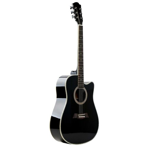 Гитара акустическая с вырезом Karavan K-806 BK