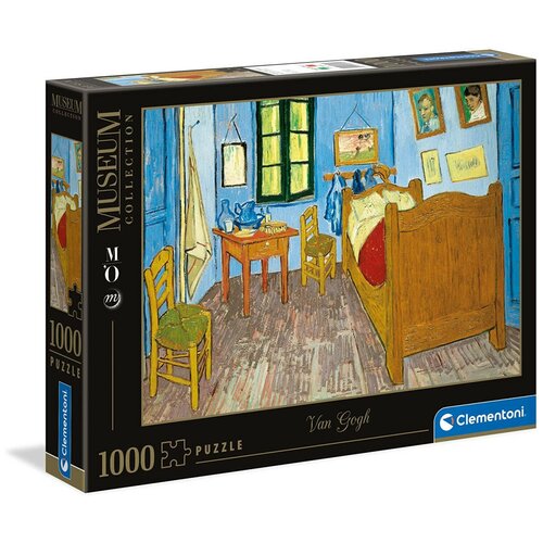 Пазл Clementoni 1000 деталей: Ван Гог. Спальня в Арле пазл рыжий кот ван гог спальня в арле кб1000 7856 1000 дет