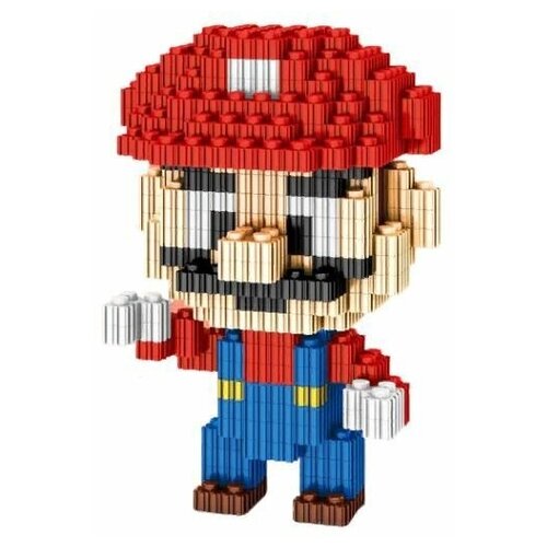 Конструктор Pogo blocks фигурка Марио 