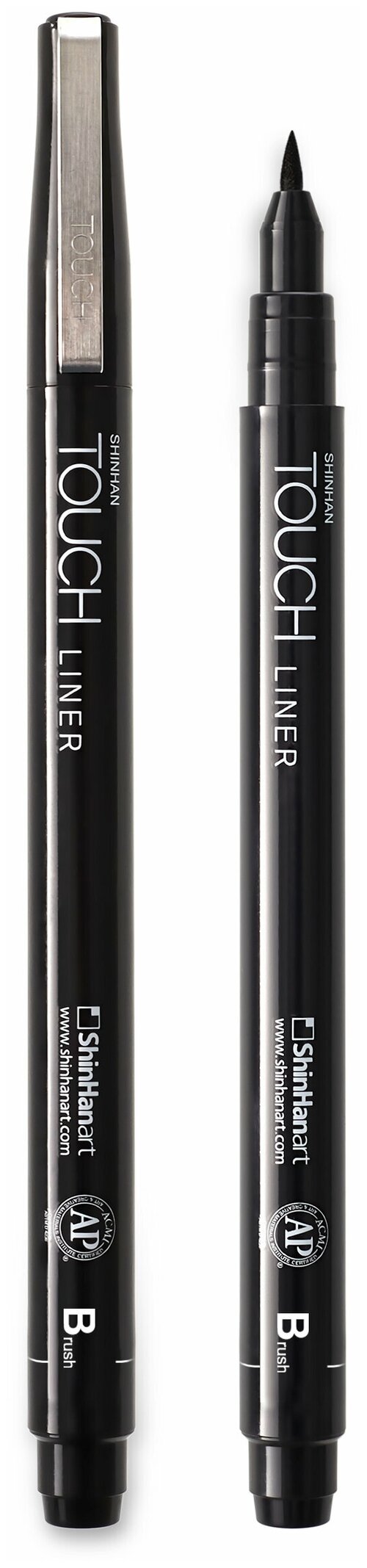 Линер TOUCH LINER Brush кисточка черный