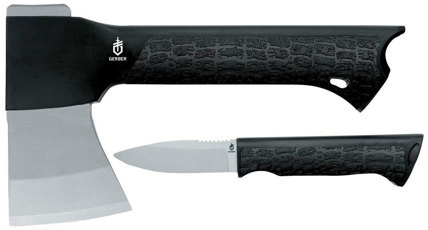 Набор Gerber (Гербер) Outdoor Gator Combo Axe (топор + нож), блистер, 31-001054