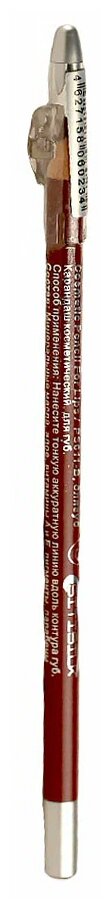 Sitisilk Карандаш косметический для губ с точилкой Cosmetic Pencil For Lips, арт. PS 611-B, тон 011, дерево 1.7 г