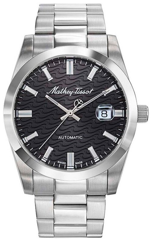 Наручные часы Mathey-Tissot Mathy Швейцарские механические H1450ATAN, серебряный