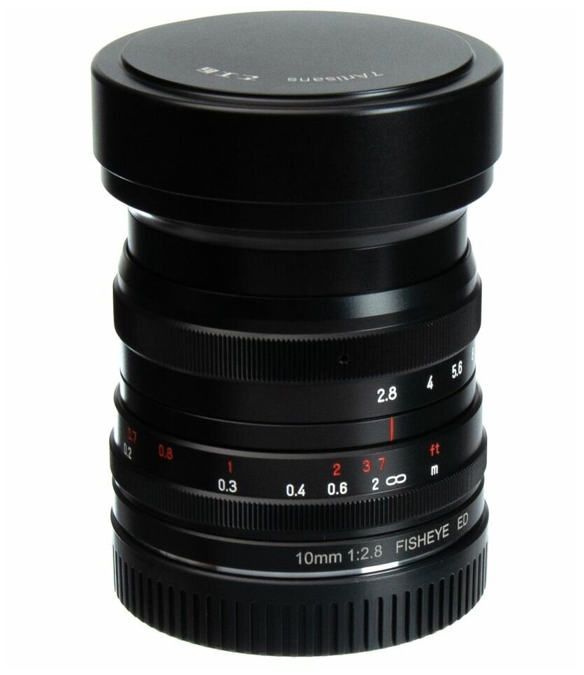 Объектив 7artisans 10mm F2.8 Canon EOS-R черный