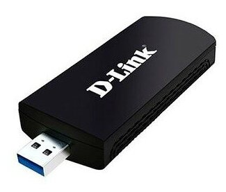 D-Link Сетевое оборудование DWA-192 RU B1A Беспроводной двухдиапазонный USB 3.0 адаптер AC1900 с поддержкой MU-MIMO