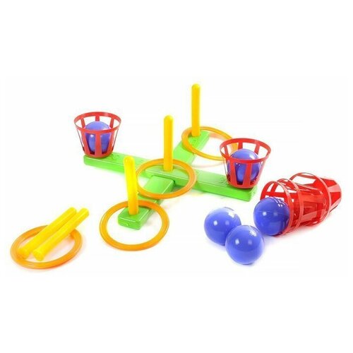 Кольцеброс с корзинками (ромб)