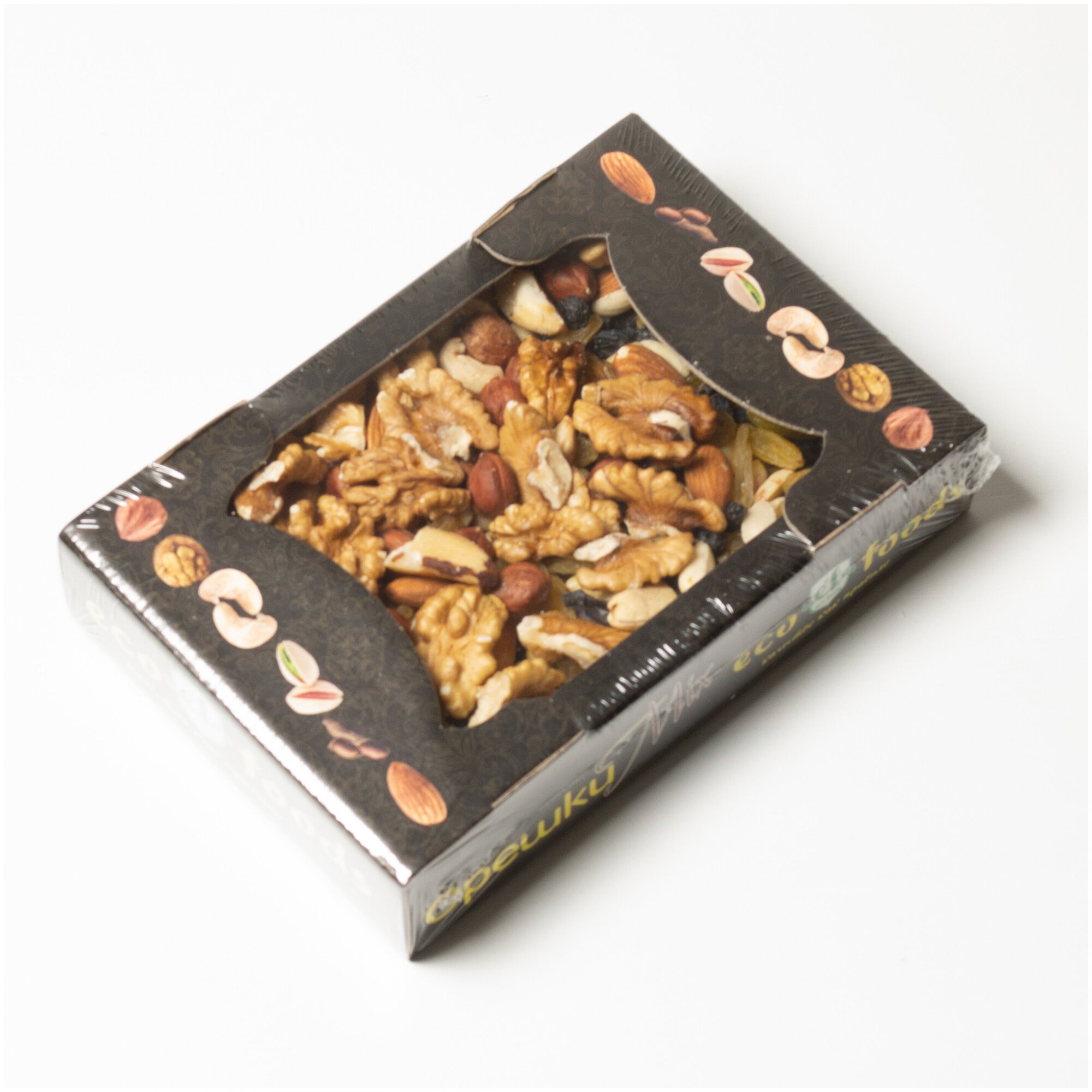 Ореховая смесь 500 грамм в коробке подарочный набор